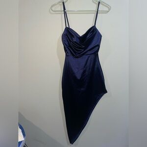 Windsor Midnight Blue Asymmetrical Dress